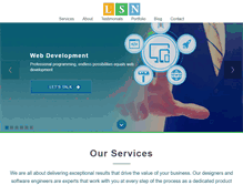 Tablet Screenshot of lsnsoft.com